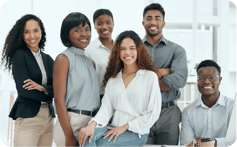 Image d'un groupe de professionnels